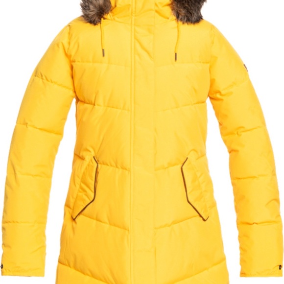 Beautiful gold winter jacket - Picture 2 of 8